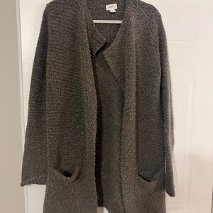 Old Navy Brown Open-Front Cardigan